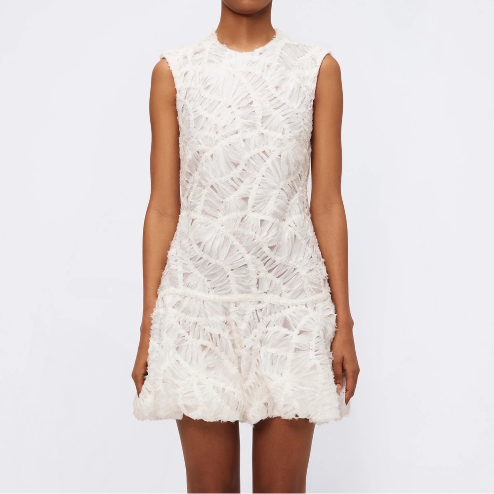 SIMKHAI | Vallan Dress in White, 0
